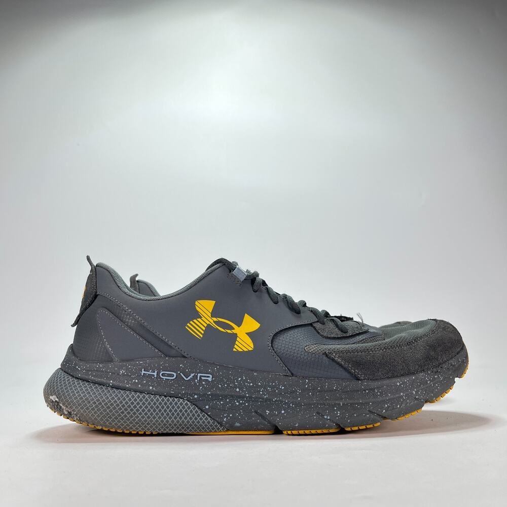 Under Armour HOVR Turbulence Dark Grey Running Shoes 3026137-103 Men's Size 13
